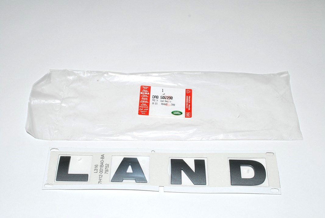 Буквы капота «LAND» DEF c 2007 — (DAB500290||LAND ROVER)